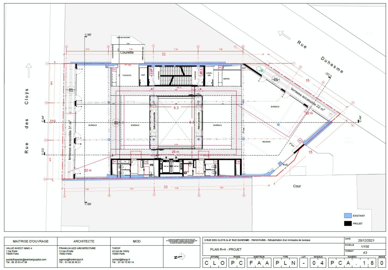 Bureau Paris 3710m² Location bureau Paris OLBUR2107091 50